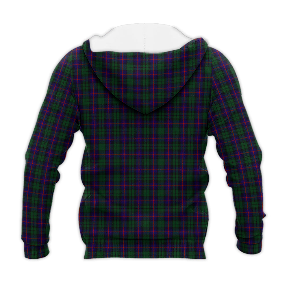 urquhart-tartan-knitted-hoodie-with-family-crest