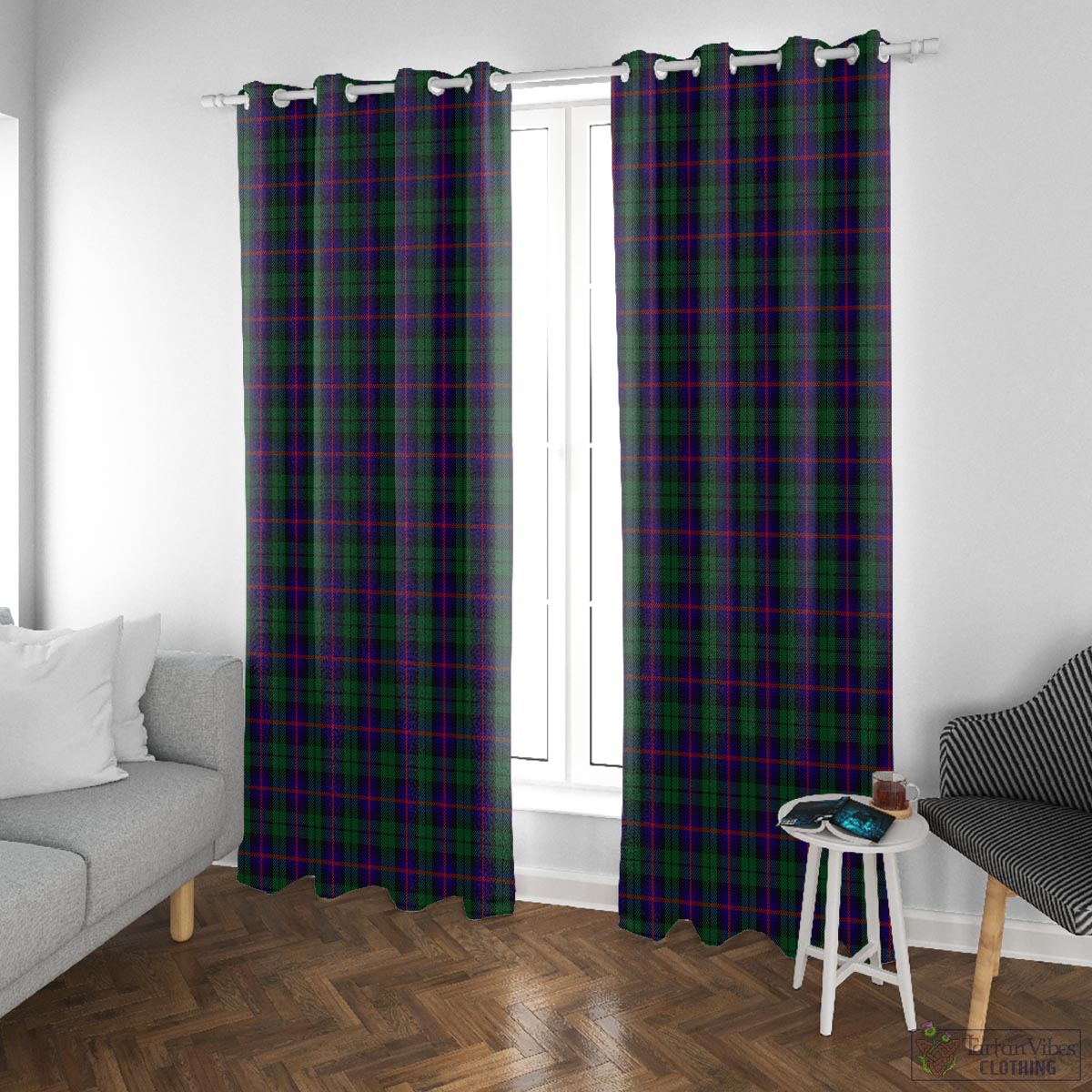 Urquhart Tartan Window Curtain - Tartan Vibes Clothing