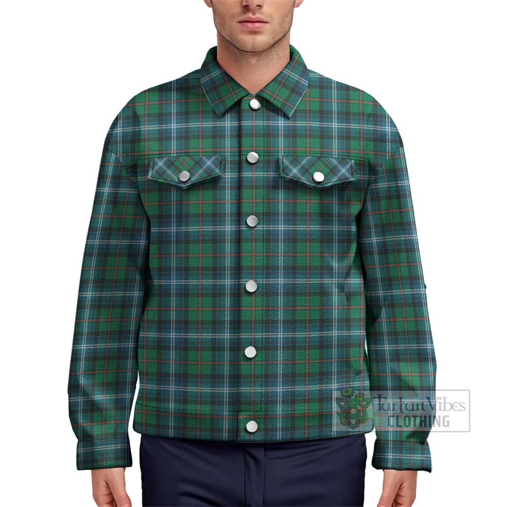 Urquhart Ancient Tartan Unisex Lapel Cotton Jacket Unisex - Tartan Vibes Clothing