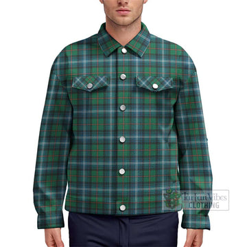 Urquhart Ancient Tartan Unisex Lapel Cotton Jacket