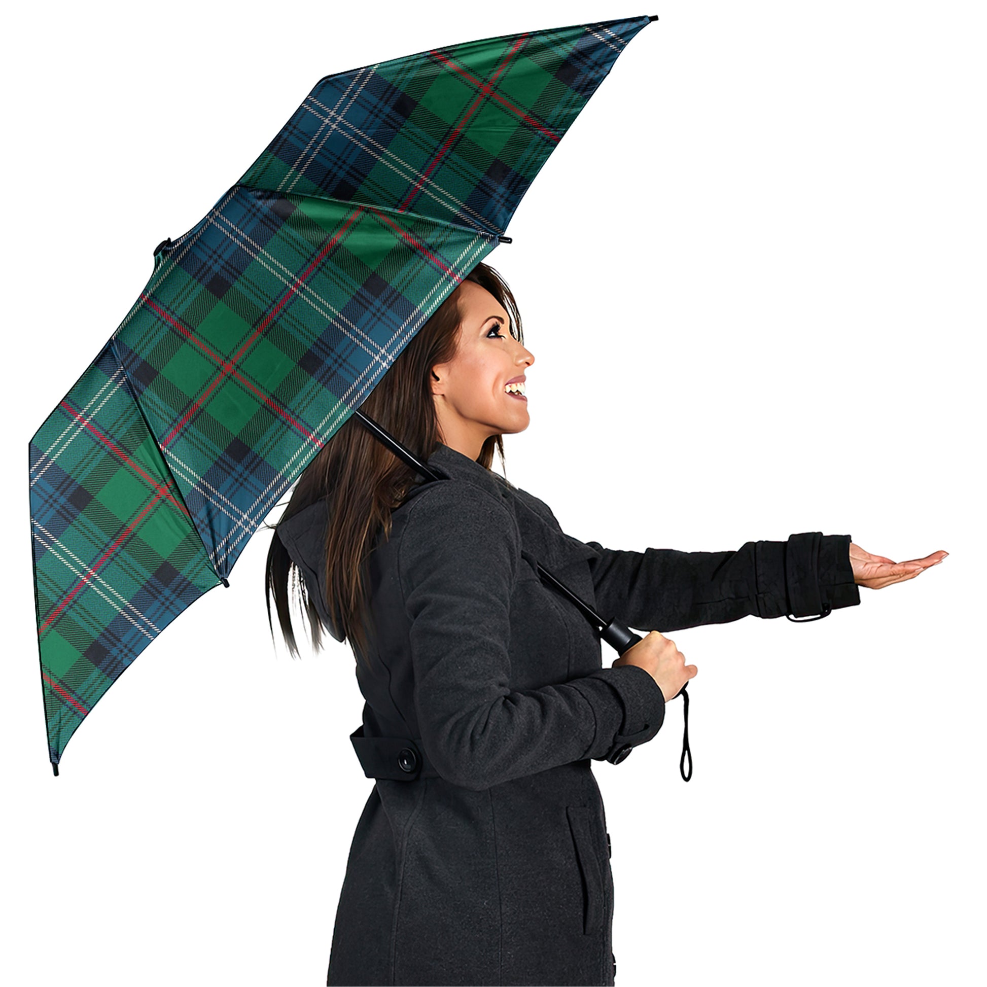 Urquhart Ancient Tartan Umbrella - Tartanvibesclothing