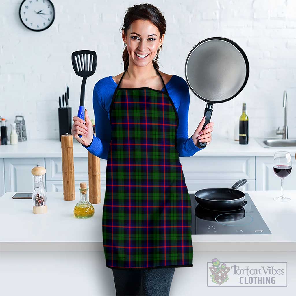 Urquhart Modern Tartan Apron Black S 38x47 cm - Tartan Vibes Clothing