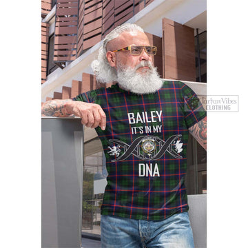 Urquhart Modern Tartan Cotton T-shirt with Family Crest DNA In Me Style