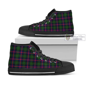 Urquhart Modern Tartan High Top Shoes