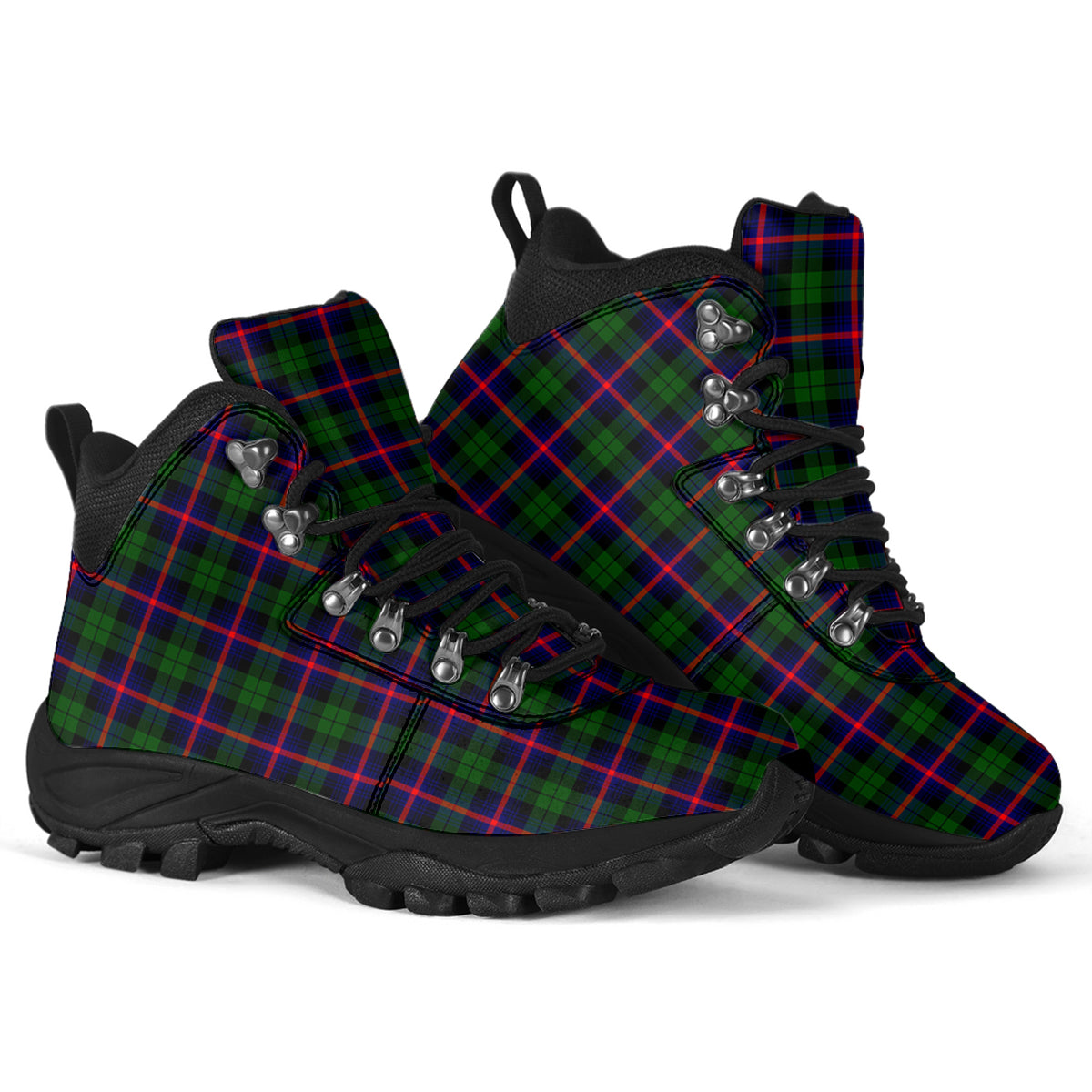 Urquhart Modern Tartan Alpine Boots - Tartanvibesclothing