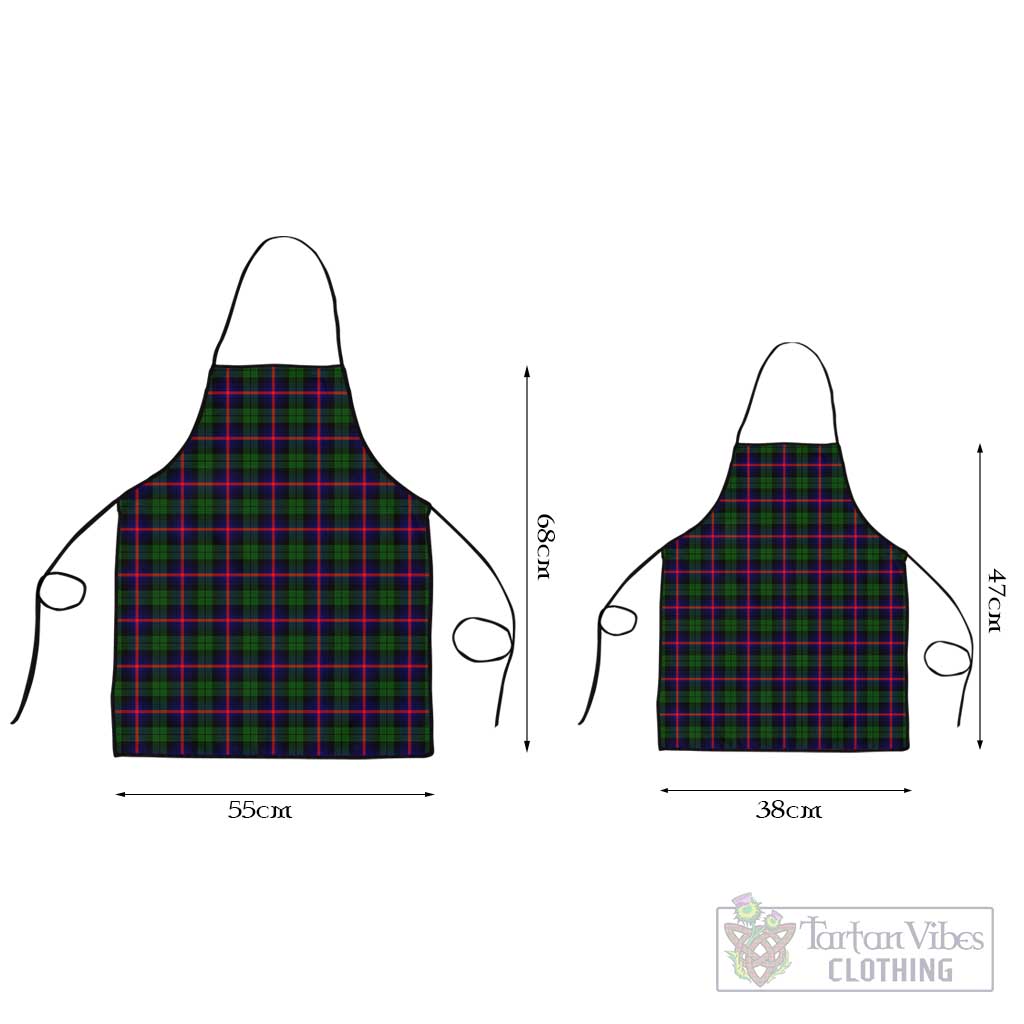 Urquhart Modern Tartan Apron Black L 55x68 cm - Tartan Vibes Clothing