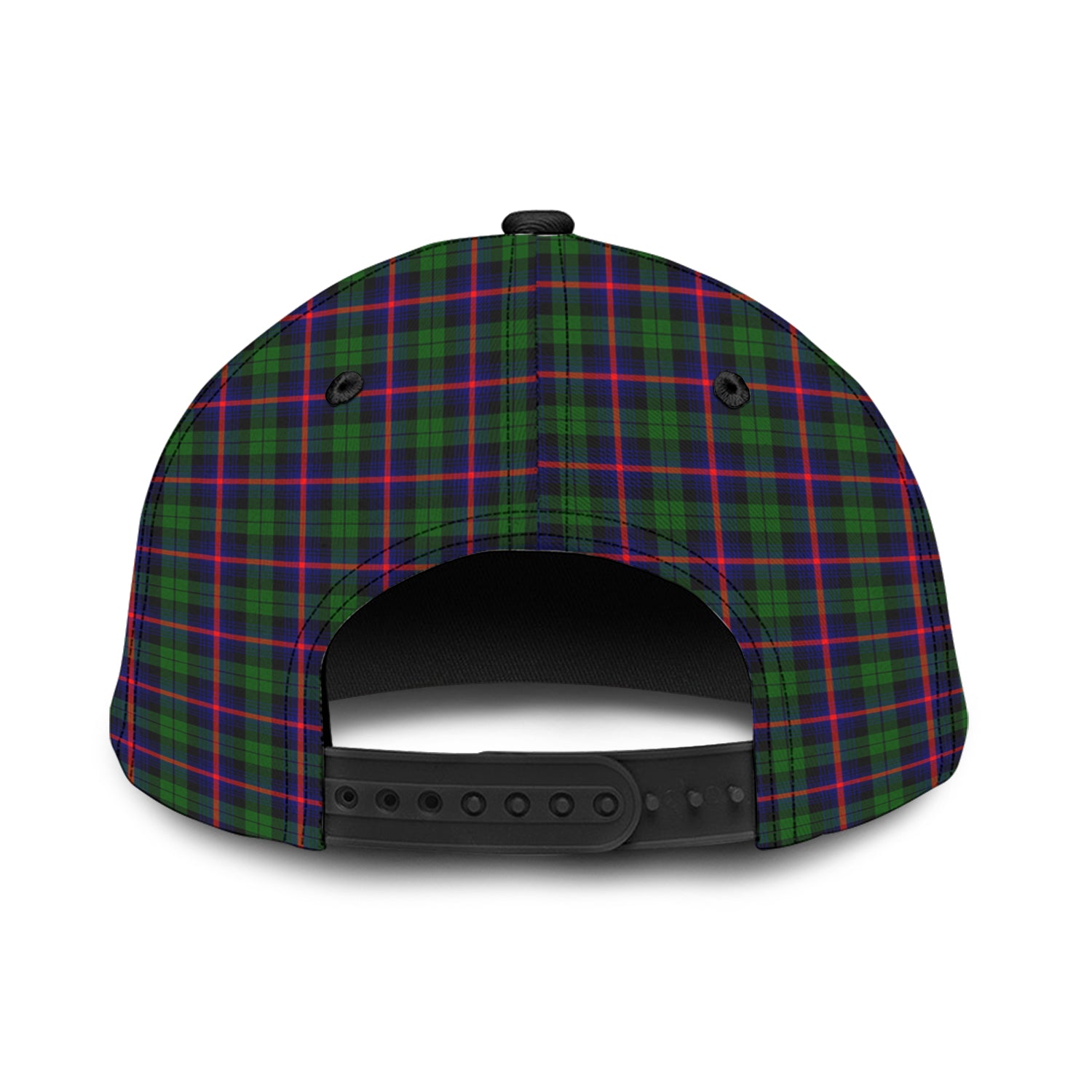 Urquhart Modern Tartan Classic Cap with Family Crest - Tartan Vibes Clothing