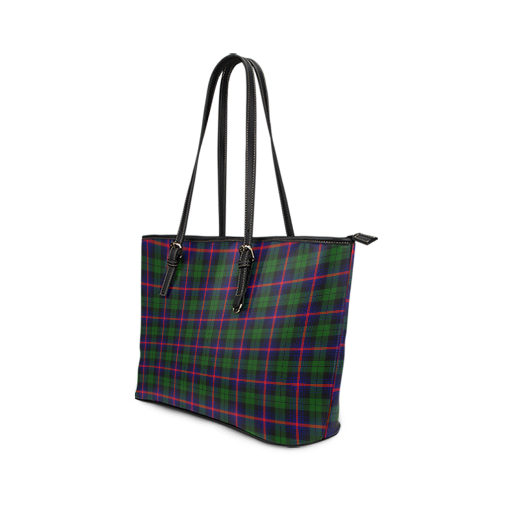 urquhart-modern-tartan-leather-tote-bag