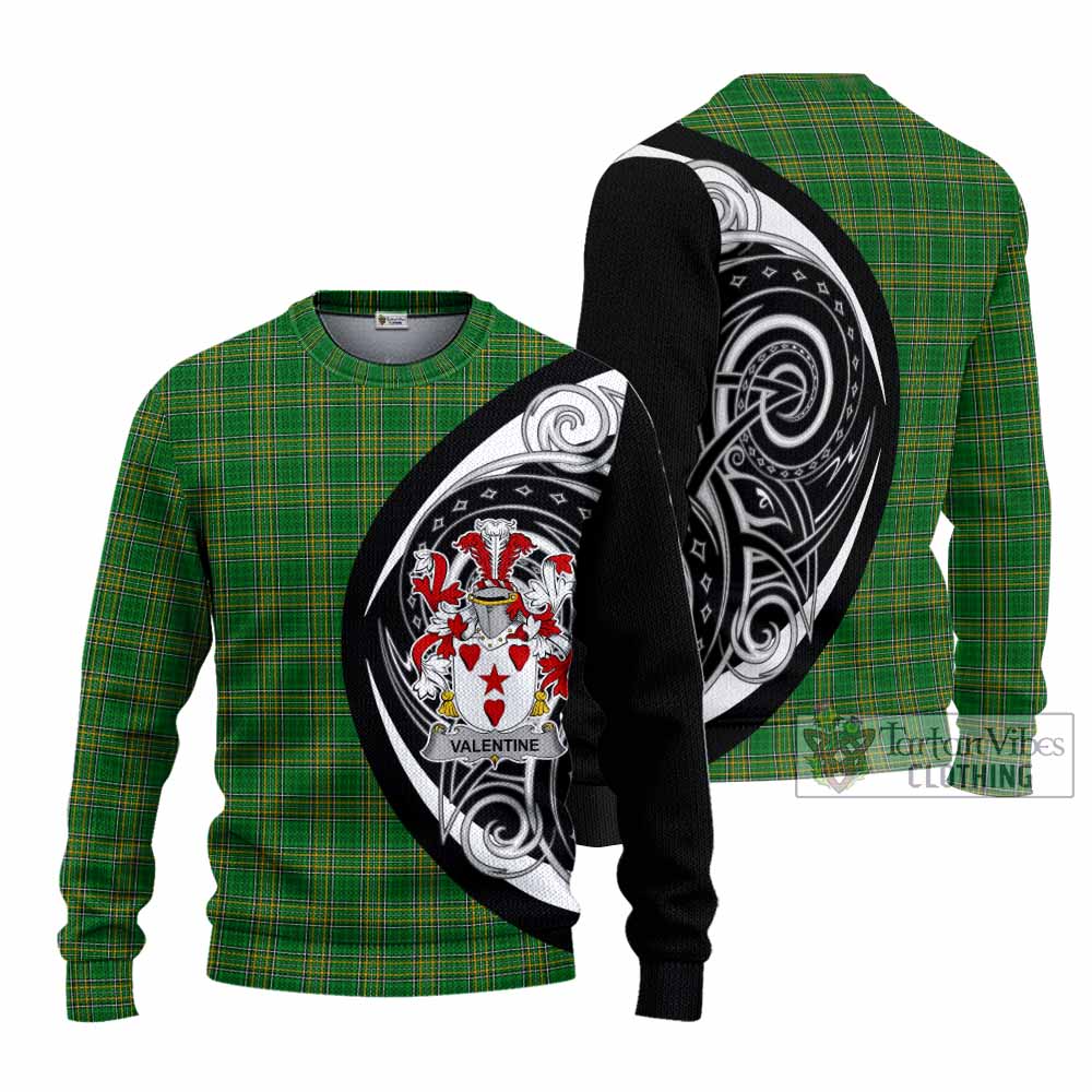 Valentine Irish Clan Knitted Sweater Celtic Circle Style - Tartan Vibes Clothing