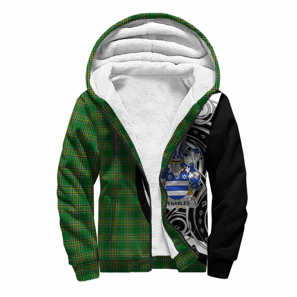 Venables Irish Clan Sherpa Hoodie Celtic Circle Style Unisex S - Tartan Vibes Clothing