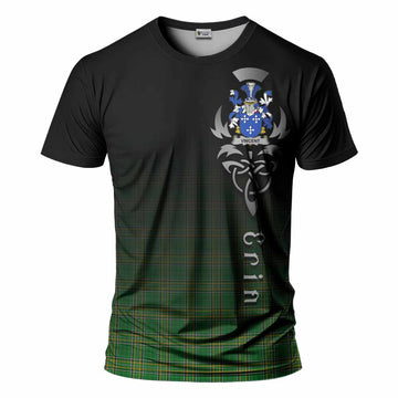 Vincent Irish Clan T-Shirt with Coat of Arms Erin Go Bragh Celtic Inspired Kid's Shirt - Tartan Vibes Clothing