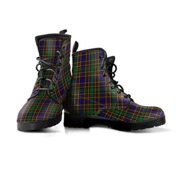 Vosko Tartan Leather Boots