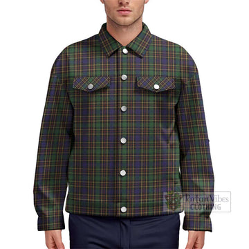 Vosko Tartan Unisex Lapel Cotton Jacket