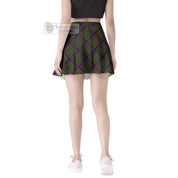 Vosko Tartan Women's Plated Mini Skirt