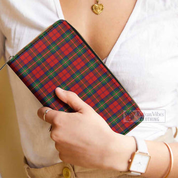 Waddell (Fife)-Greg Tartan Women's Leather Wallet One Size 19.7*10.5*3.5 cm - Tartan Vibes Clothing