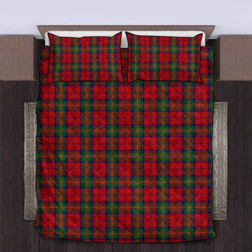 Waddell (Fife)-Greg Tartan Quilt Bed Set