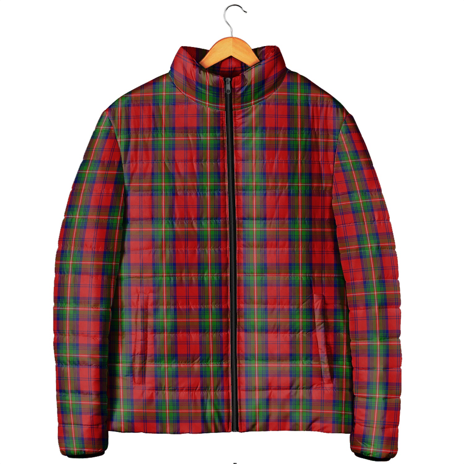 Waddell (Fife)-Greg Tartan Padded Jacket Men's Padded Jacket - Tartan Vibes Clothing