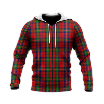 Waddell (Fife)-Greg Tartan Knitted Hoodie