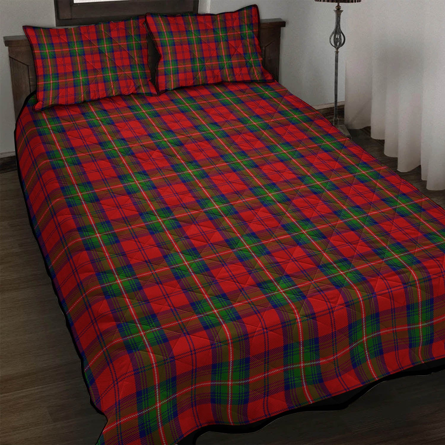 Waddell (Fife)-Greg Tartan Quilt Bed Set - Tartan Vibes Clothing