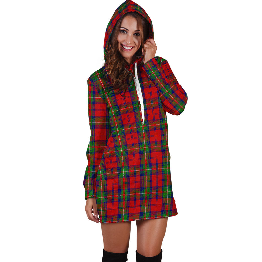 Waddell (Fife)-Greg Tartan Hoodie Dress - Tartan Vibes Clothing