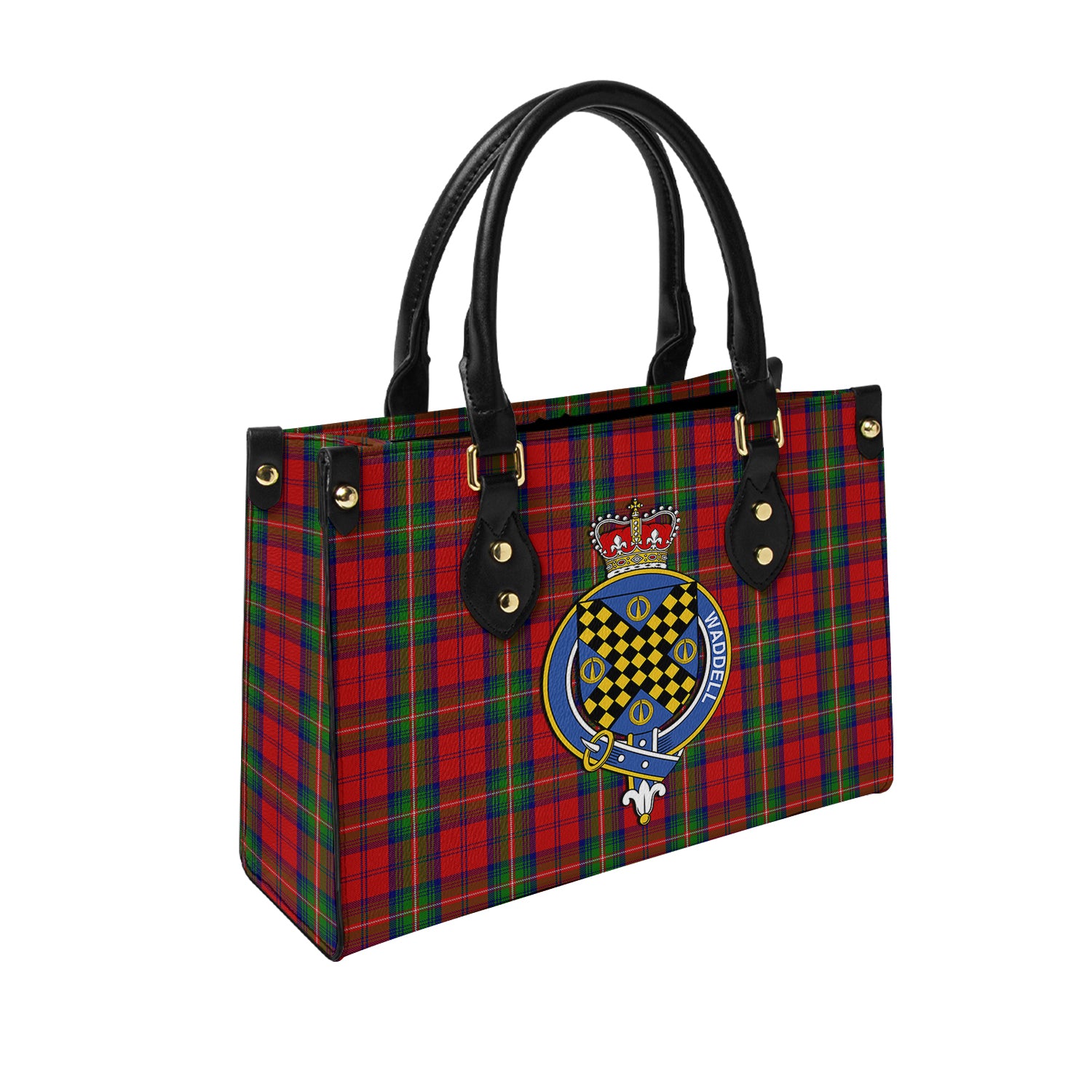 waddell-fife-greg-tartan-leather-bag-with-family-crest