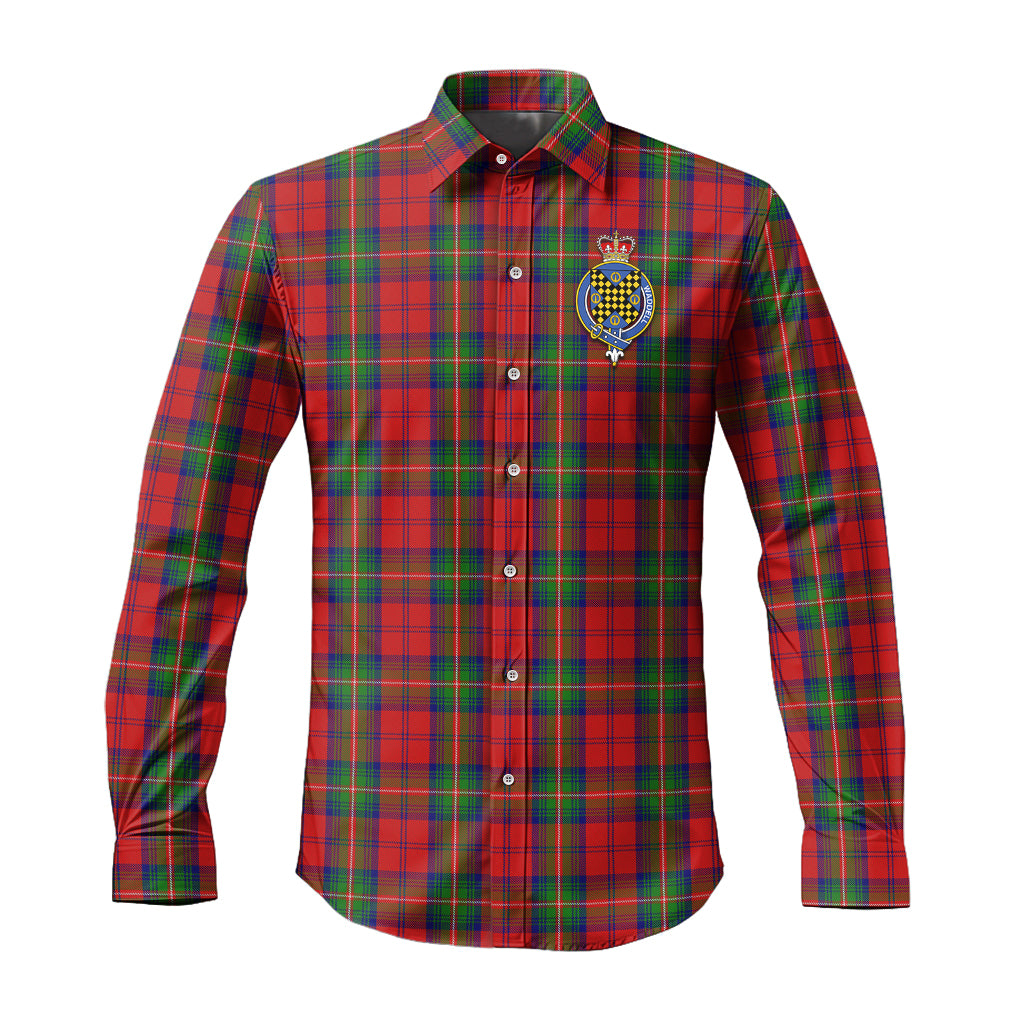 waddell-fife-greg-tartan-long-sleeve-button-up-shirt-with-family-crest