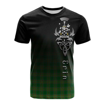 Wadding Irish Clan Cotton T-shirt with Coat of Arms Erin Go Bragh Celtic Inspired Kid's Shirt - Tartan Vibes Clothing