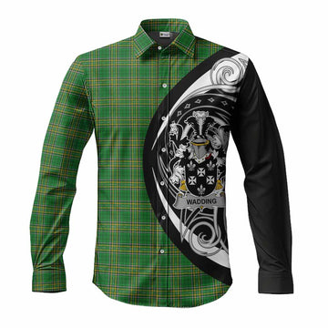 Wadding Irish Clan Long Sleeve Button Shirt Celtic Circle Style Men's Shirt S - Tartan Vibes Clothing