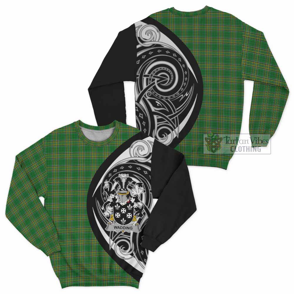 Wadding Irish Clan Sweatshirt Celtic Circle Style - Tartan Vibes Clothing