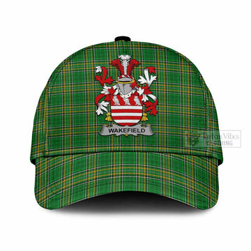 Wakefield Irish Clan Tartan Classic Cap with Coat of Arms