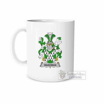 Wakeman Irish Clan Coat of Arms Ceramic Mug