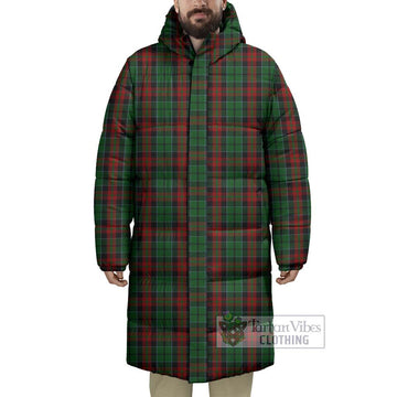 Walker Tartan Long Down Jacket