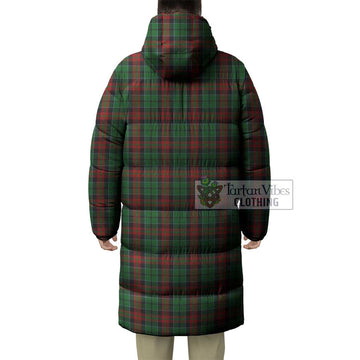 Walker Tartan Long Down Jacket