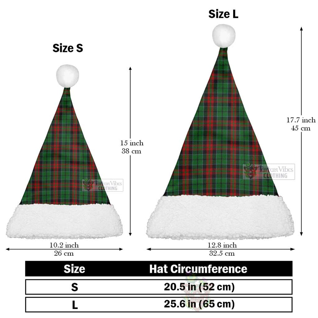 Walker Tartan Christmas Santa Hats Christmas Hat L 25.6in (65cm) - Tartan Vibes Clothing
