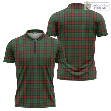 Walker Tartan Zipper Polo Shirt Unisex - Tartan Vibes Clothing