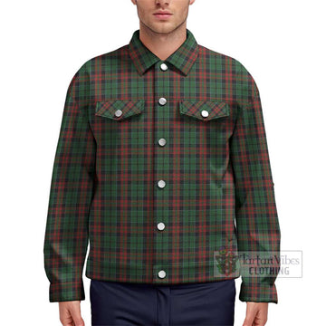 Walker Tartan Unisex Lapel Cotton Jacket