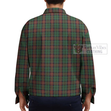 Walker Tartan Unisex Lapel Cotton Jacket