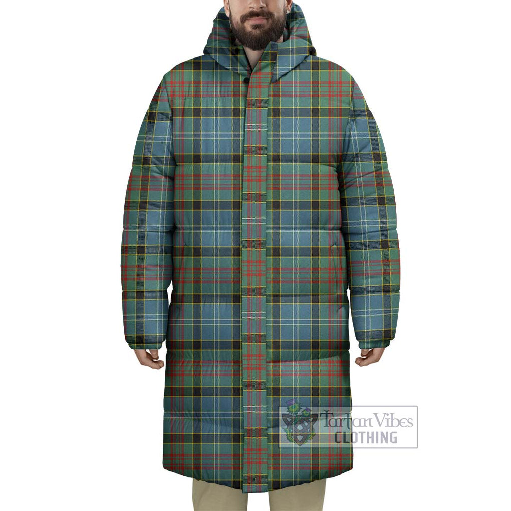 Tartan Vibes Clothing Walkinshaw Tartan Long Down Jacket