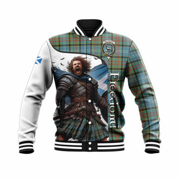 Walkinshaw Crest Tartan Baseball Jacket Inspired by the Freedom of Scottish Warrior