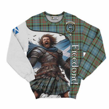 Walkinshaw Crest Tartan Sweatshirt Inspired by the Freedom of Scottish Warrior