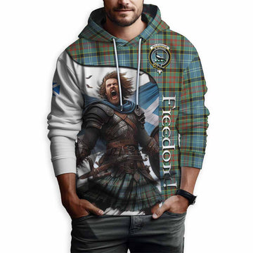 Walkinshaw Crest Tartan Hoodie Inspired by the Freedom of Scottish Warrior