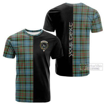 Walkinshaw Tartan Cotton T-shirt with Family Crest and Half Of Me Style