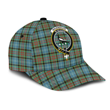 Walkinshaw Tartan Classic Cap with Family Crest