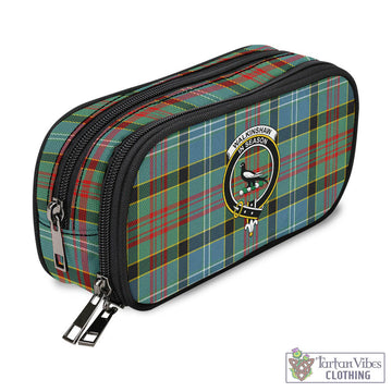 Walkinshaw Tartan Pen and Pencil Case with Family Crest - Tartan Vibes Clothing