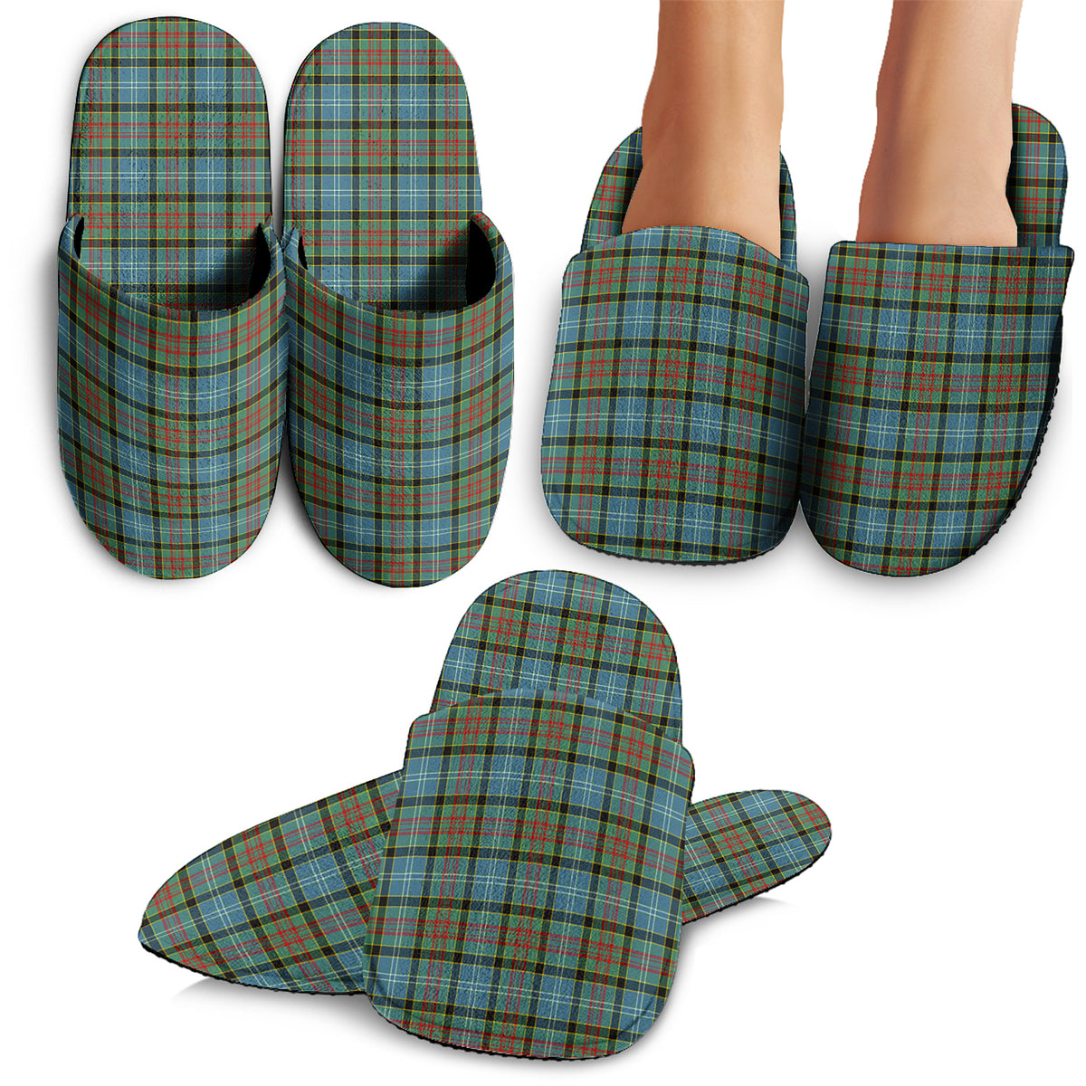 Walkinshaw Tartan Home Slippers - Tartan Vibes Clothing