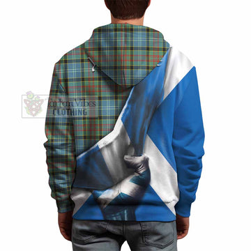 Walkinshaw Tartan Hoodie with Family Crest Scotland Patriotic Style