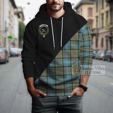 Walkinshaw Tartan Hoodie with Family Crest and Military Logo Style