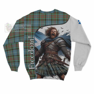 Walkinshaw Crest Tartan Sweatshirt Inspired by the Freedom of Scottish Warrior