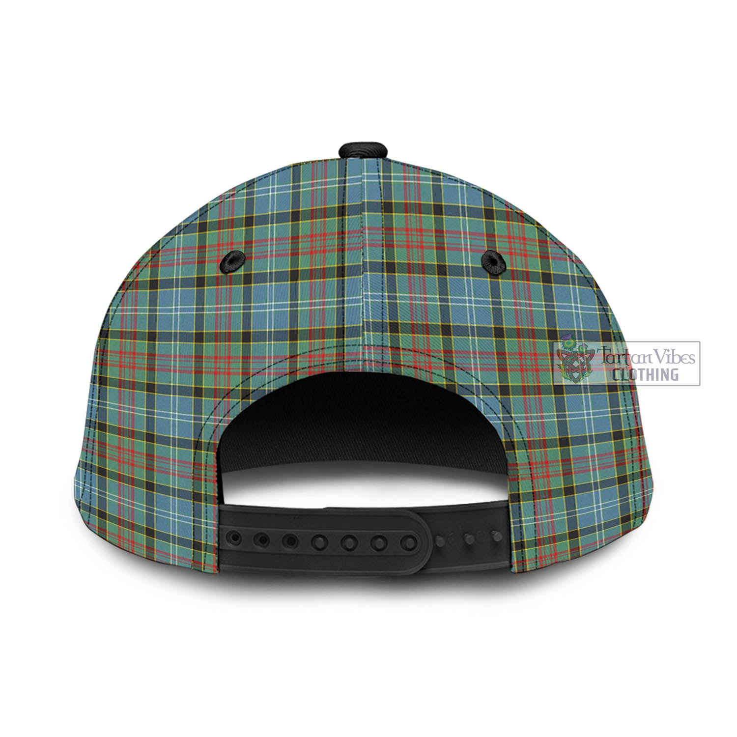 Tartan Vibes Clothing Walkinshaw Tartan Classic Cap with Family Crest In Me Style