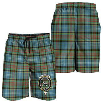 Walkinshaw Tartan Mens Shorts with Family Crest